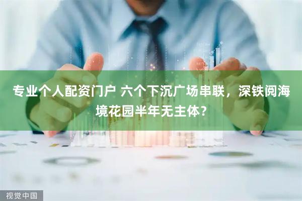 专业个人配资门户 六个下沉广场串联，深铁阅海境花园半年无主体？